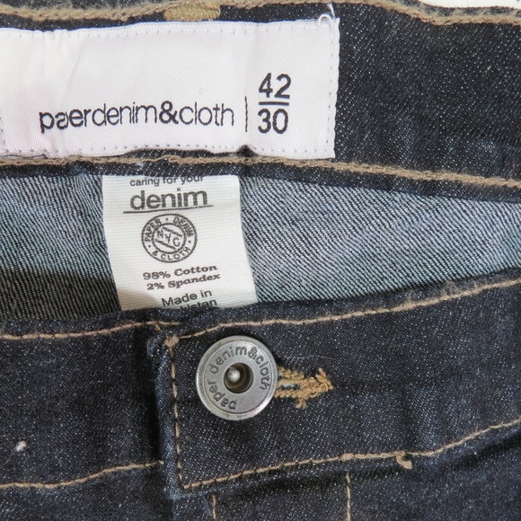 PD&C Paper Denim & Cloth 42 x 30 Stretch DUXB6SGRG - Picture 5 of 7